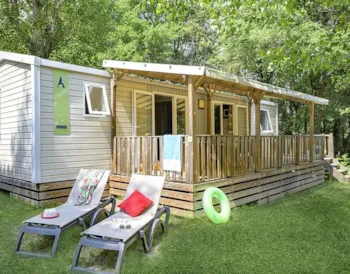 Mietunterkunft - Mobilheim Ciela Privilège - 3 Schlafzimmer - 2 Badezimmer - Camping Terra Verdon