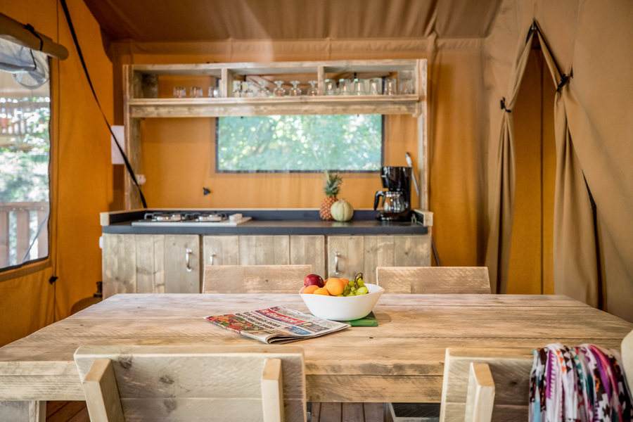 Accommodation - Tent Ciela Nature - 2 Bedrooms - Camping Terra Verdon