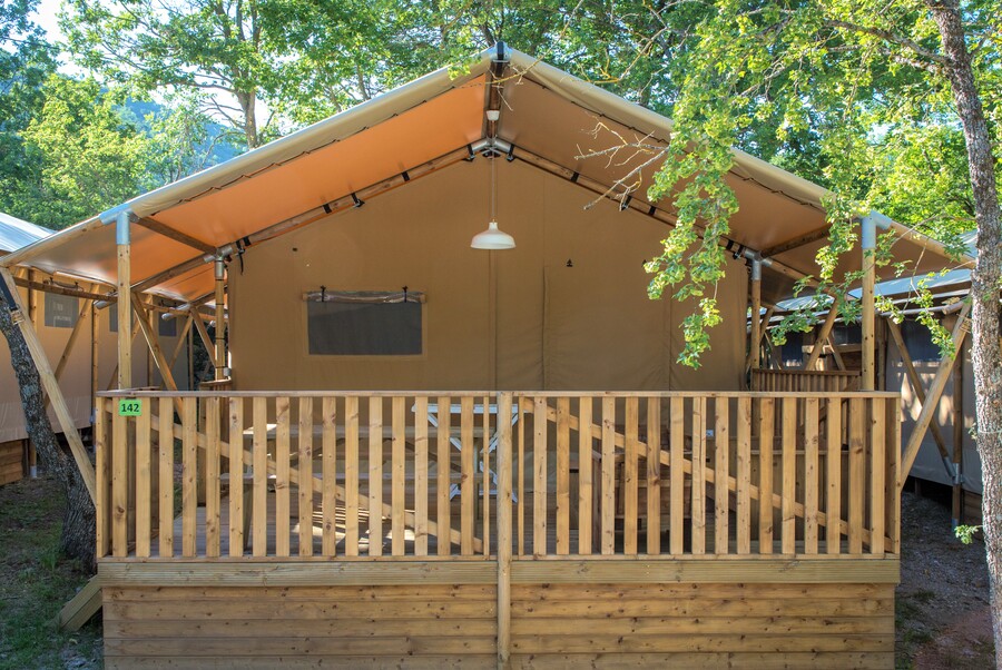 Tente Ciela Nature Lodge - 2 chambres - Cuisine équipée – Salle de bain