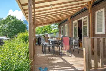 Mietunterkunft - Mobilheim Ciela Privilège - 4 Schlafzimmer - 2 Badezimmer - Camping Terra Verdon