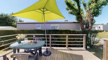Mietunterkunft - Mobilheim Komfort 2 Schlafzimmer - Camping Les Genêts