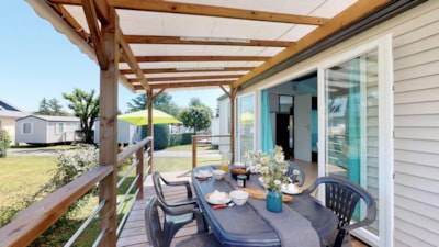 Mobile-home Comfort Pergola 2 bdrs