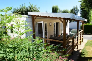 Mietunterkunft - Mobilheim Premium Grand Large 3 Schlafzimmer - Camping Les Genêts