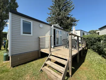 Mietunterkunft - Mobilheim Komfort 3 Schlafzimmer - Camping Les Genêts