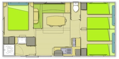 Cottage Loisirs - 31 m² - 3 bedrooms — 10