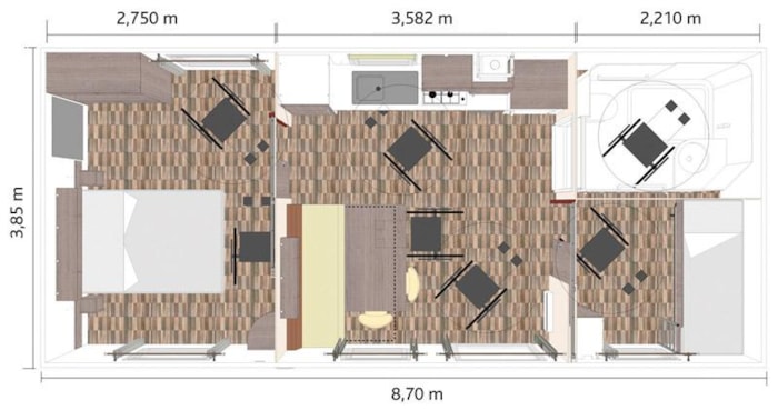 Cottage Confort Pmr 34M² - 2 Ch
