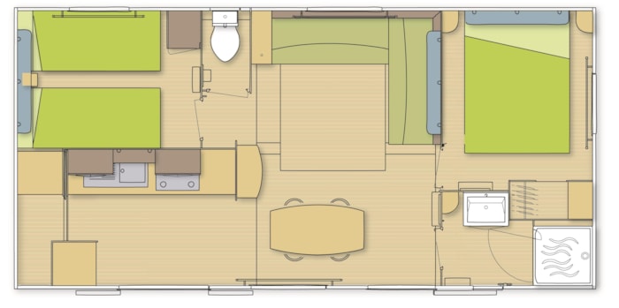 Cottage Confort 29 À  31M² - 2Ch
