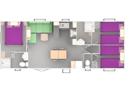 Cottage Premium - 40 m² - 3 bedrooms - 2 bathrooms — 8