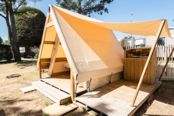 Mietunterkunft - Ecolodge Wanderer-Zelt - 6M² - Bontempo Village La Yole