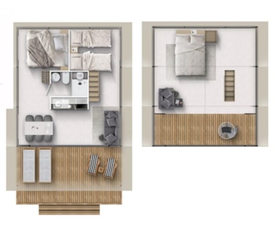Nature Lodge - 3 Bedrooms - Spa (bed linen and towels included) — 10