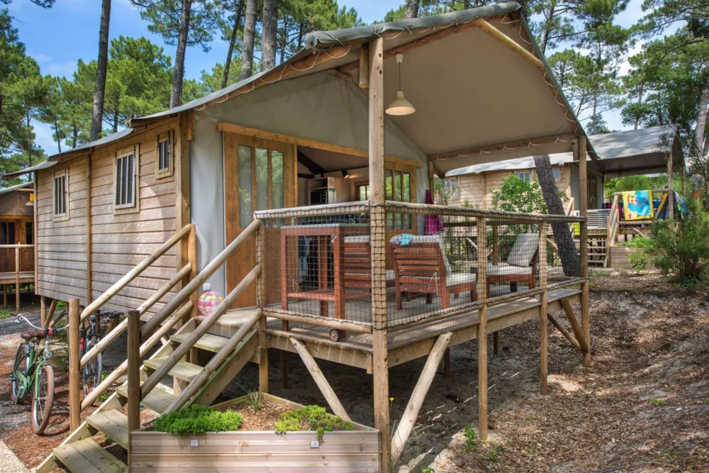 Location - Lodge Marensin - Camping Naturiste Arnaoutchot