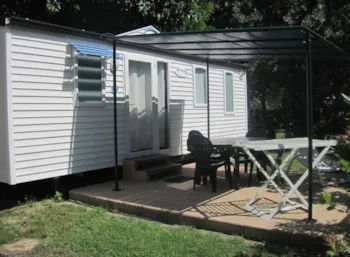 Mietunterkunft - Mobilheim Lamparo 28M² Montag Montag - Camping Catalan