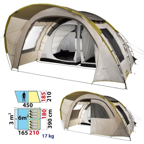 Accommodation - Furnished Tent - image n°5 - Le Champ du Moulin