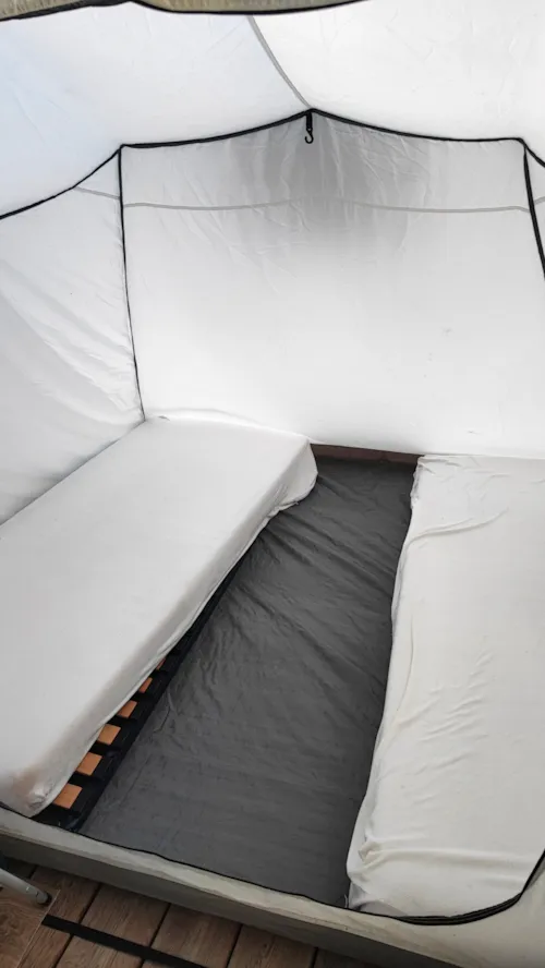 Accommodation - Furnished Tent - image n°3 - Le Champ du Moulin