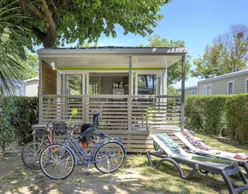 Mietunterkunft - Mobilheim Ciela Confort Bay - 2 Zimmer - Camping Les Marsouins
