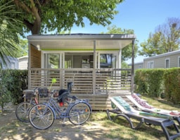 Location - Mobil Home Ciela Confort Bay - 2 Chambres - Camping Les Marsouins