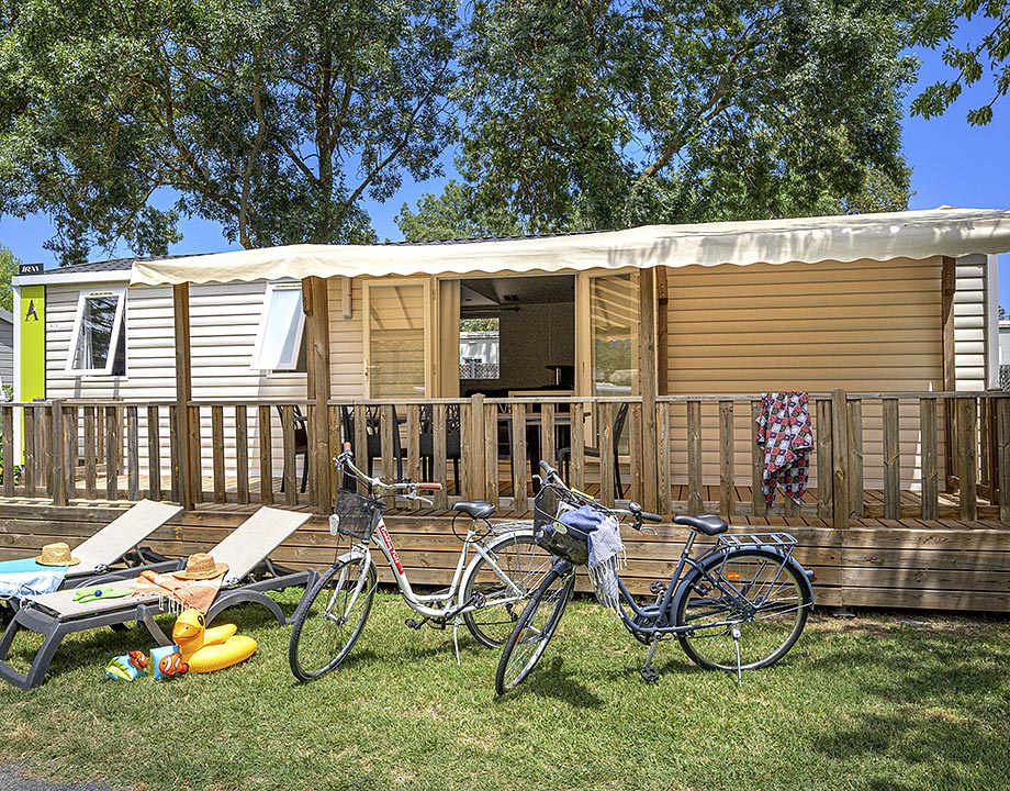 Location - Mobil Home Ciela Confort - 4 Chambres - Camping Les Marsouins