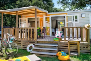 Mietunterkunft - Mobilheim Ciela Confort - 3 Zimmer - Camping Les Marsouins