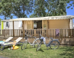 Location - Mobil Home Ciela Privilège - 4 Chambres - Camping Les Marsouins