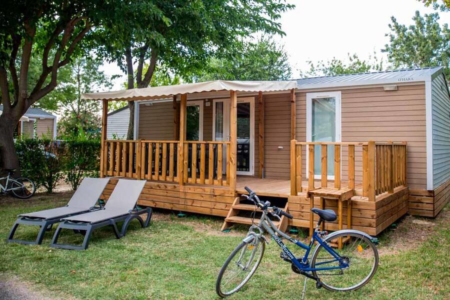 Location - Mobil Home Ciela Confort Luxe - 2 Chambres - 2 Salles De Bain - Camping Les Marsouins