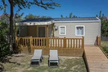 Mietunterkunft - Mobilheim Ciela Confort Pmr - 2 Chambres - Camping Les Marsouins
