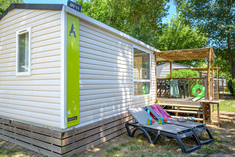 Location - Mobil Home Ciela Family - 2 Chambres - Camping Les Marsouins