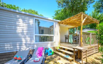 Mietunterkunft - Mobilheim Ciela Confort Bay - 2 Zimmer - Camping Les Marsouins
