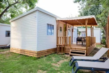 Mietunterkunft - Mobilheim Ciela Confort Compact - 3 Schlafzimmer - Camping Les Marsouins
