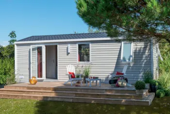 Location - Mobil Home Privilège Mourat - 2 Chambres - Centre de Vacances Naturiste le Colombier