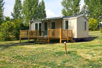 Location - Mobil Home Confort Nalliers - 2 Chambres - Centre de Vacances Naturiste le Colombier