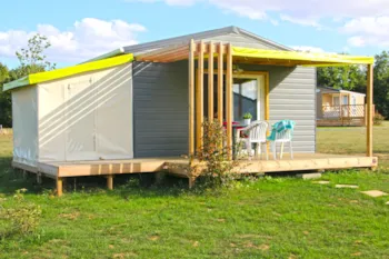 Location - Chalet Confort Rosnay - 3 Chambres - Centre de Vacances Naturiste le Colombier