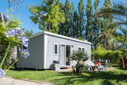 Mietunterkunft - Sirène 2 Clim Evasion (2 Schlafzimmer, 25M²) Terrasse, Klimaanlage - Camping La Sirène