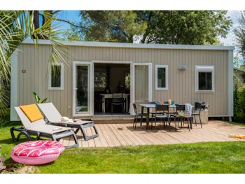 Mietunterkunft - Sirène 3, Evasion (3 Schlafzimmer, 32M²) Terrasse, Klimaanlage - Camping La Sirène
