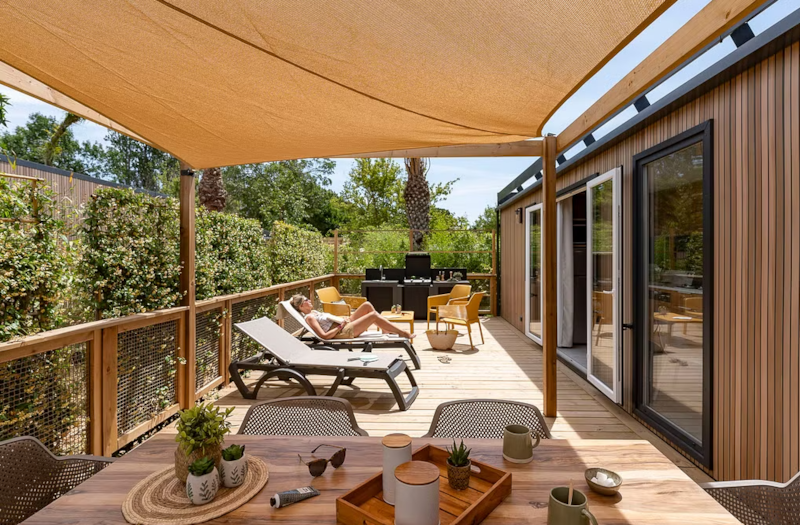 Lodge 3 Prestige (3 camere, 40m², 2 bathrooms) terrace, aria condizionata, TV - Distretto pedonale