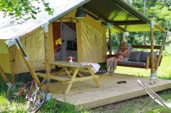 Location - Tente Safari - Chateau Guiton