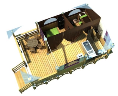 40sq Lodge NIAGARA with Bathroom