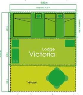 Lodge Victoria 30M² - Finition Luxe (Mercredi Au Mercredi)