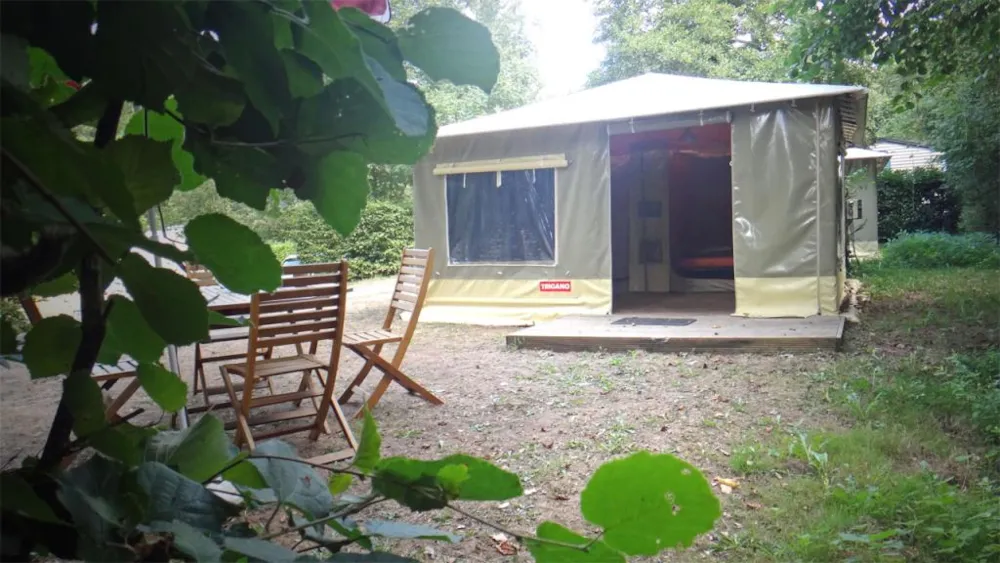 Mietunterkunft - Tuchbedeckter Bungalow Caraïbes 20 M² Mit 2 Schlafzimmern - Le Moulin de David