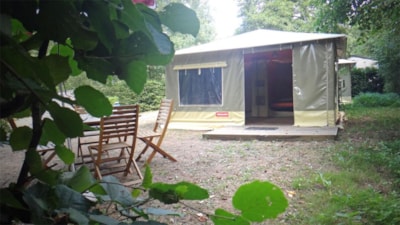 2-room 20 sqm CARAÏBES canvas bungalow