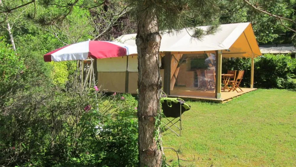 Mietunterkunft - Lodge Victoria 30M² - Luxuseinrichtung - Le Moulin de David