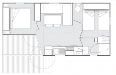 Mobile-home OPHEA2 - 2 bedrooms