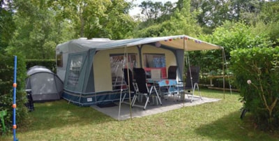 Pitch (Size XL) + electricity 10A + car