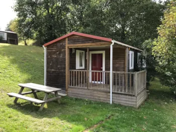 Mietunterkunft - Mobil-Home Agréable - Domaine Laborde