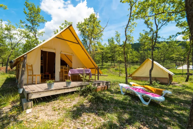 Tente Lodge 20M² (2 Chambres) Dont Terrasse - Sans Sanitaires