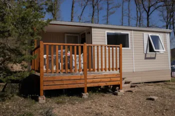 Accommodation - Mobile-Home Ophea 784 31M² (2 Bedrooms) Sheltered Terrace - Camping naturiste Les Lauzons