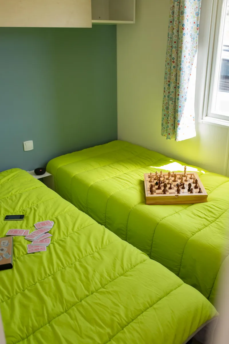 Mobil-Home Super Mercure Riviera 32M² (2 Chambres) Dont Terrasse Couverte