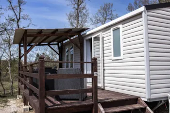 Accommodation - Mobile-Home Super Mercure Riviera 32M² (2 Bedrooms) Sheltered Terrace - Camping naturiste Les Lauzons