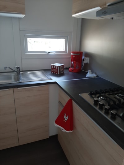 Chalet CLUB 33m² (2 bedrooms) Half-covered terrace — 2