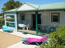 Location - Chalet Vip 3Ch Vue Mer - Camping Les Tulipes
