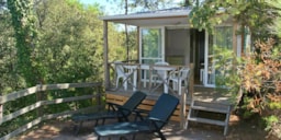 Huuraccommodatie(s) - Cottage Safari 24M² *** - Airconditioning (2 Kamers + 1 Badkamer) - YELLOH! VILLAGE - LES TOURNELS